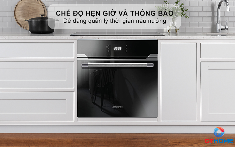 Tính năng hẹn giờ tiện lợi - Linh hoạt nấu nướng theo ý thích