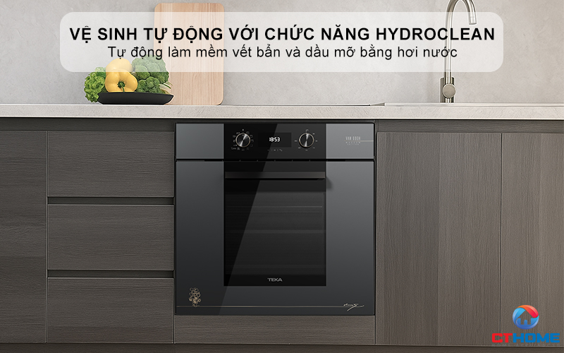 Vệ sinh tự động với chức năng HydroClean