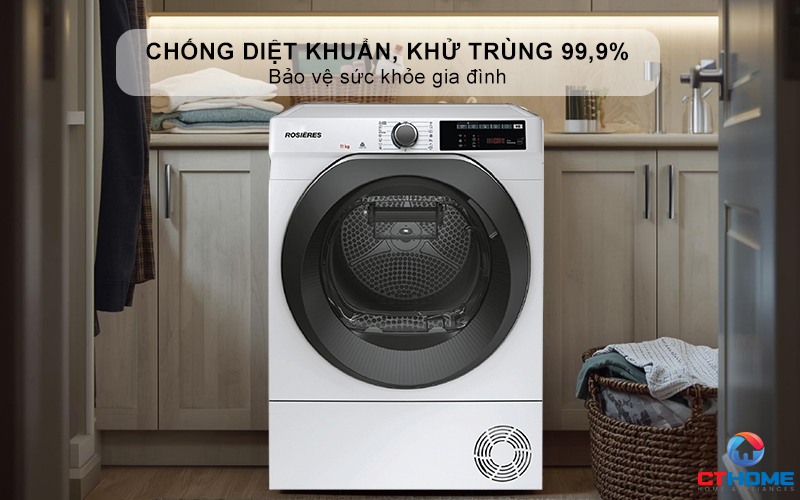 Công nghệ chống diệt khuẩn, khử trùng 99,9% - Bảo vệ sức khỏe gia đình