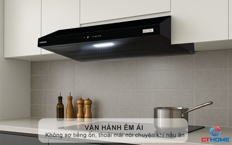 Vận hành êm ái, giảm tiếng ồn tối đa