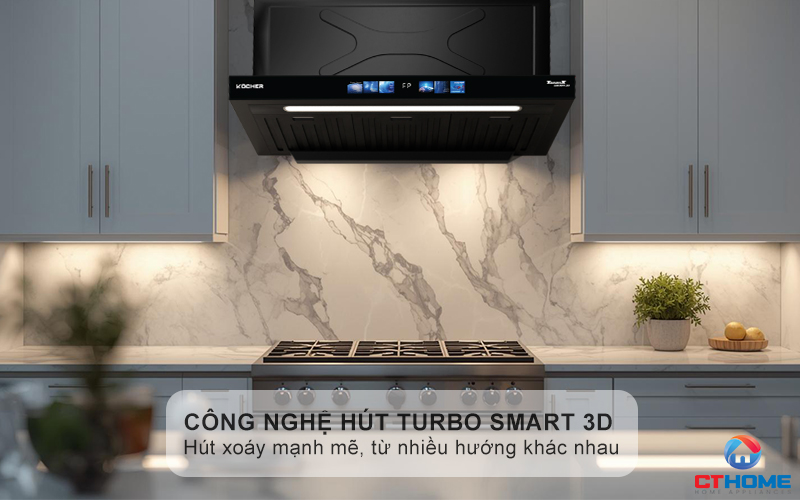Công nghệ hút Turbo Smart 3D