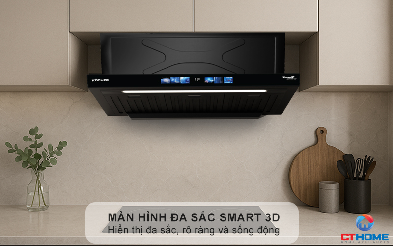 Màn hình đa sắc Smart 3D - Hiển thị sắc nét rõ ràng