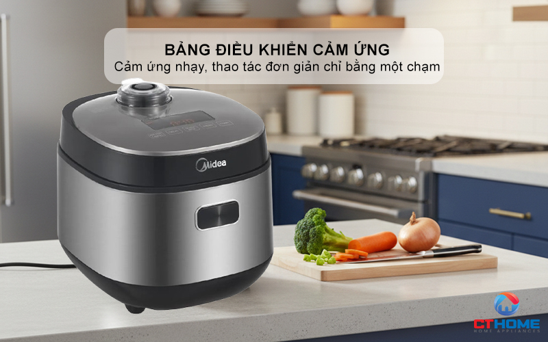 NỒI CƠM ĐIỆN TỬ MIDEA 350W MRD070T1BDS 6