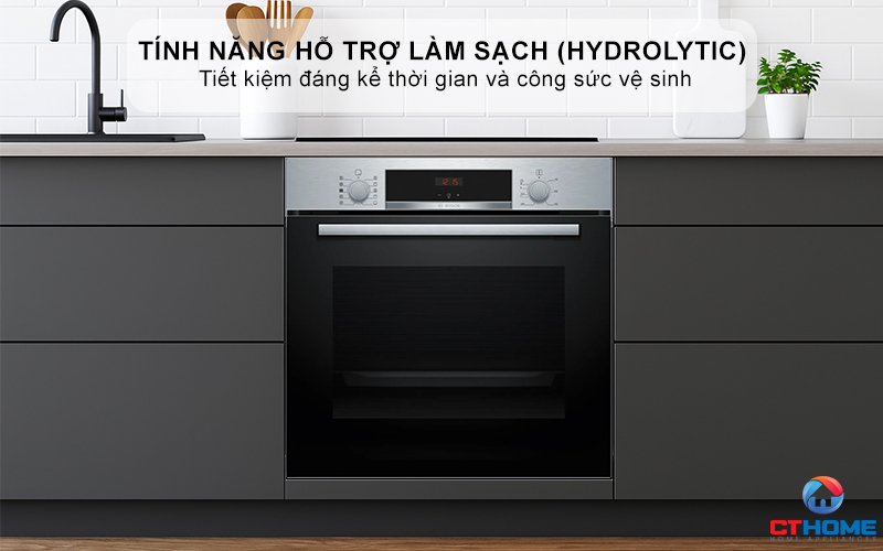 Tính năng hỗ trợ làm sạch bằng phương pháp thủy phân (Hydrolytic)