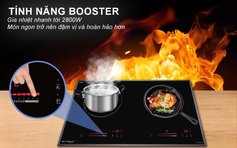 Chức năng gia nhiệt nhanh Booster khuếch đại công suất