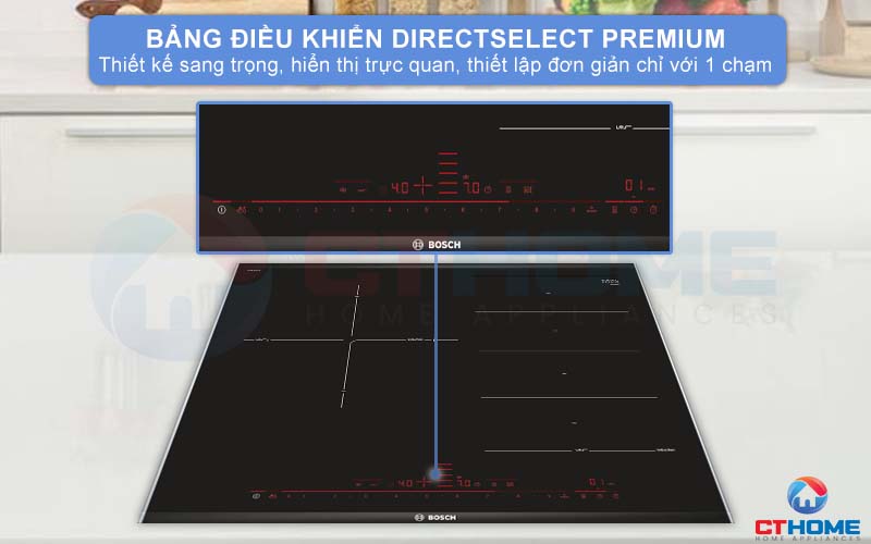 Lựa chọn mức công suất với bảng điều khiển DirectSelect Premium cao cấp một chạm