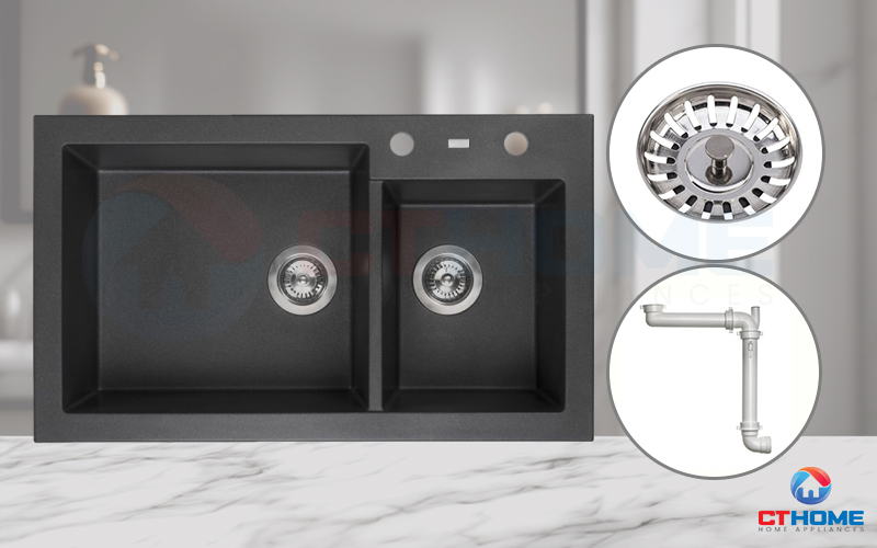 Đa dạng phụ kiện đi kèm cho quá trình ngâm rửa hiệu quả