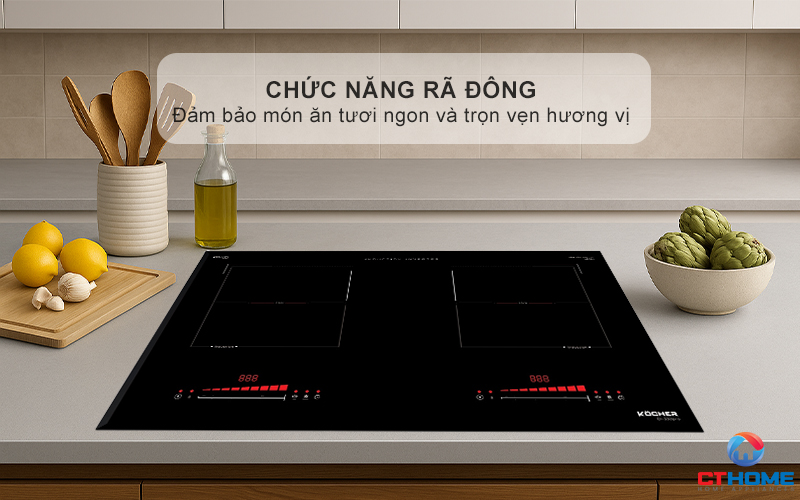 BẾP TỪ ĐÔI 2 VÙNG NẤU KOCHER  DI-330 PRO  DI330PRO 5