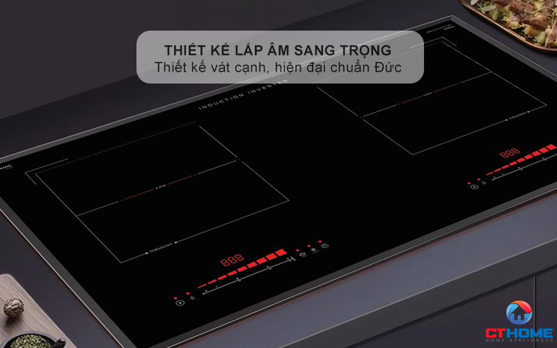 BẾP TỪ ĐÔI 2 VÙNG NẤU KOCHER  DI-330 PRO  DI330PRO 1