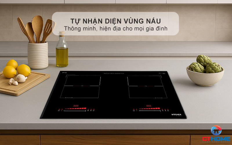 BẾP TỪ ĐÔI 2 VÙNG NẤU KOCHER  DI-330 PRO  DI330PRO 8