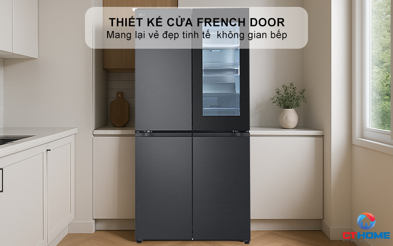 Thiết kế cửa French door đẳng cấp