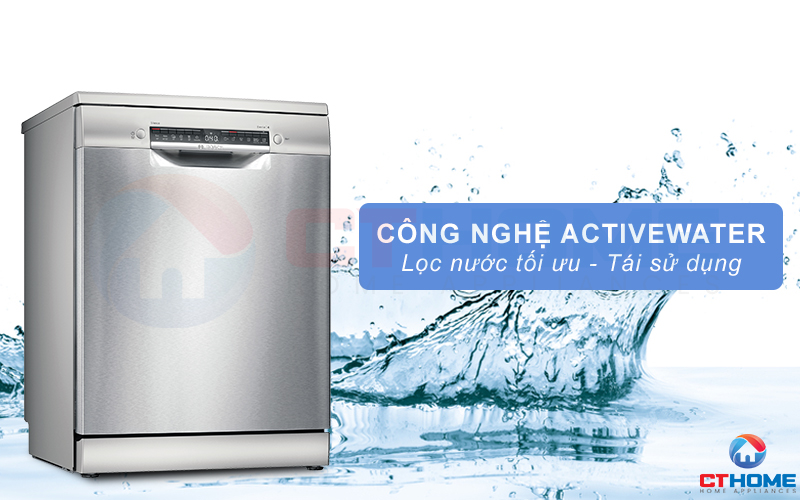 Tối ưu lượng nước tiêu thụ với công nghệ ActiveWater