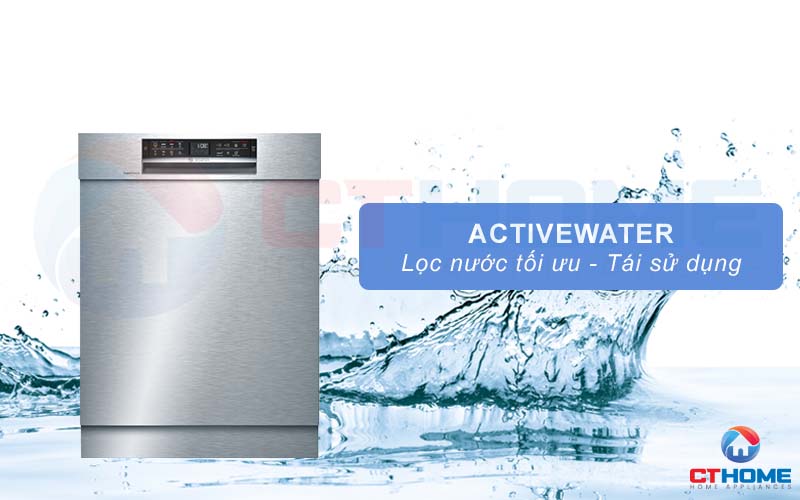 Công nghệ ActiveWater quản lý, phân bổ và tái sử dụng nước rửa tối ưu hơn