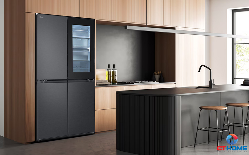 Thiết kế mẫu tủ Multi Door sang trọng, phù hợp với không gian bếp cao cấp