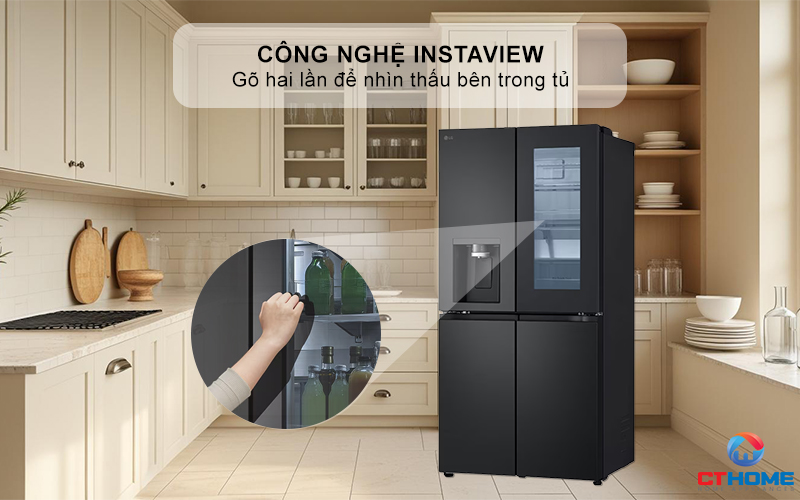 Công nghệ InstaView™: Chạm để tương tác, mở để trải nghiệm