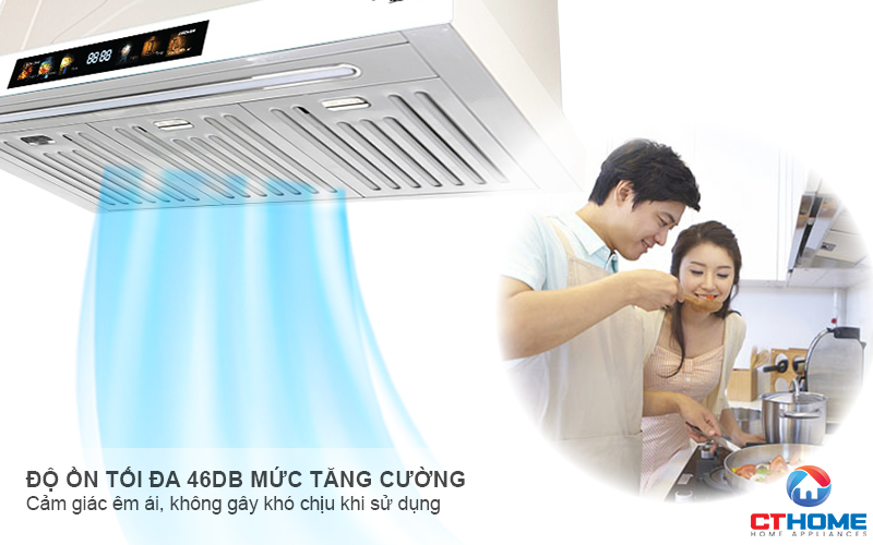 MÁY HÚT MÙI ÂM TỦ KOCHER TURBO X3D-350T NGANG 700MM TURBOX3D350T 8