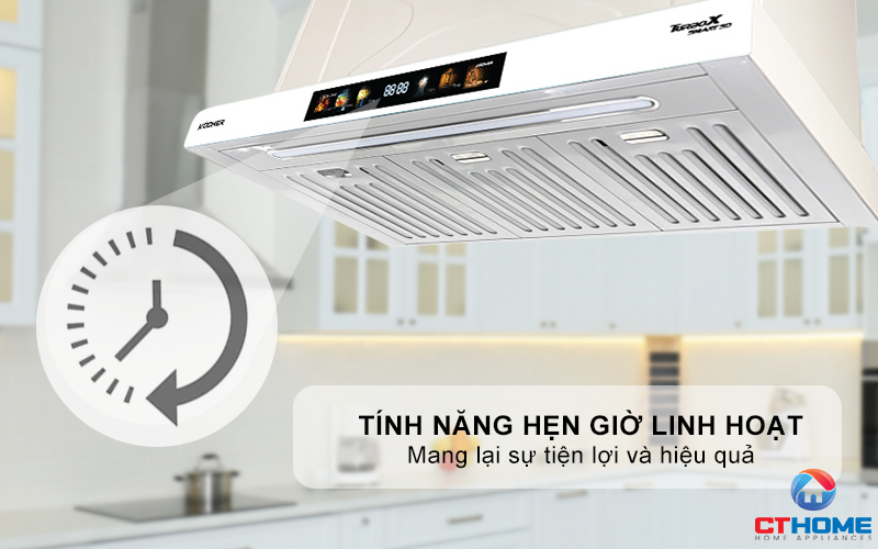 MÁY HÚT MÙI ÂM TỦ KOCHER TURBO X3D-350T NGANG 700MM TURBOX3D350T 3
