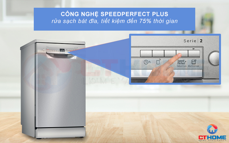 Tiết kiệm 75% thời gian nhờ tính năng SpeedPerfect Plus