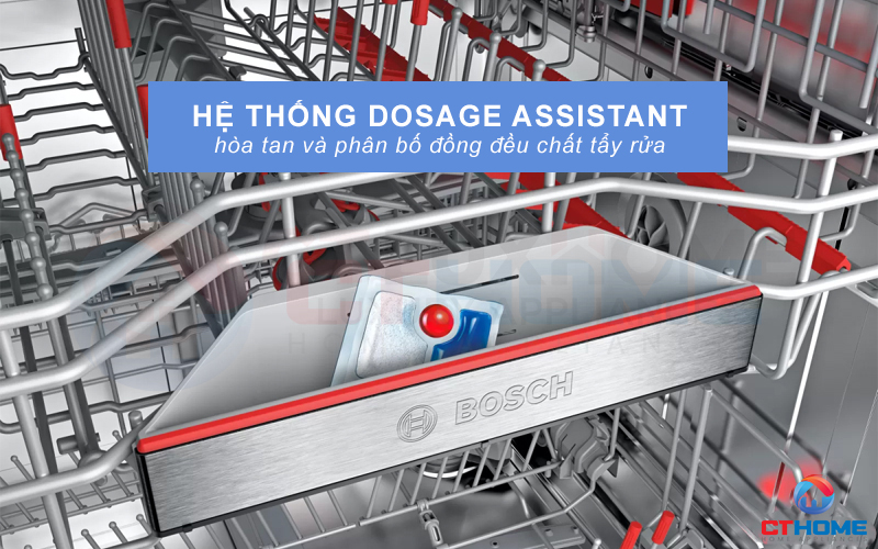 Hỗ trợ tối ưu chất tẩy rửa với Dosage Assistant