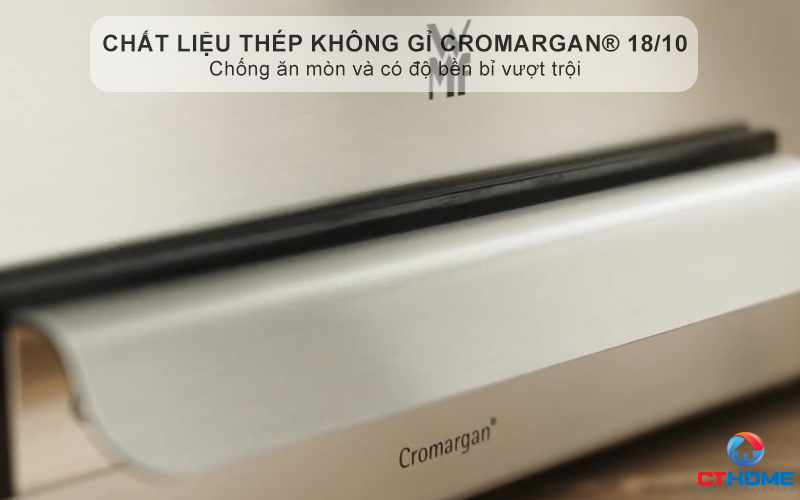 Chất liệu thép không gỉ Cromargan® 18/10