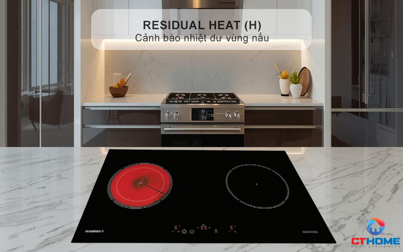 Chức năng cảnh báo nhiệt dư