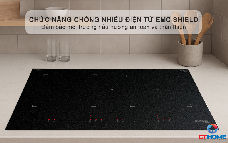 Chức năng chống nhiễu điện từ EMC Shield