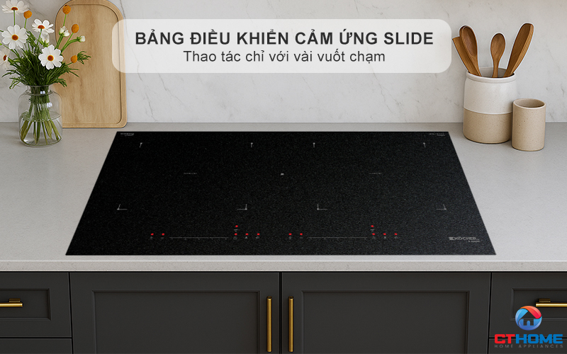 Bảng điều khiển cảm ứng Slide hiện đại