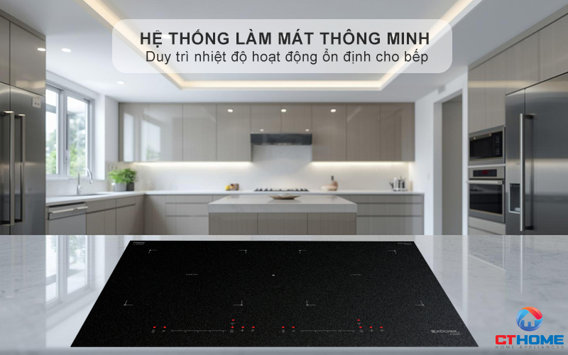 Hệ thống làm mát thông minh tản nhiệt nhanh chóng