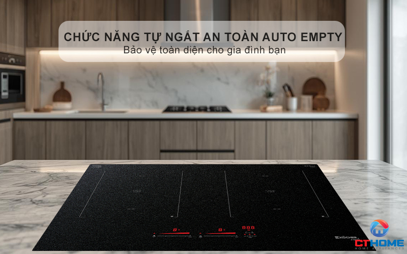 Chức năng tự ngắt an toàn Auto Empty