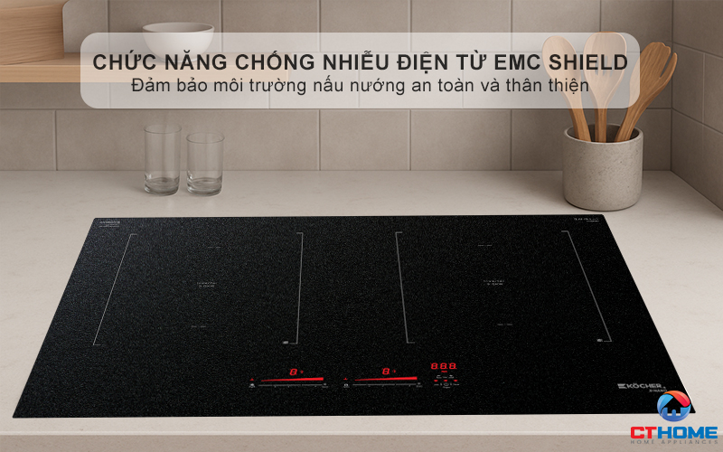 Chức năng chống nhiễu điện từ EMC Shield