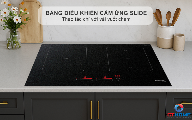 Bảng điều khiển cảm ứng Slide hiện đại