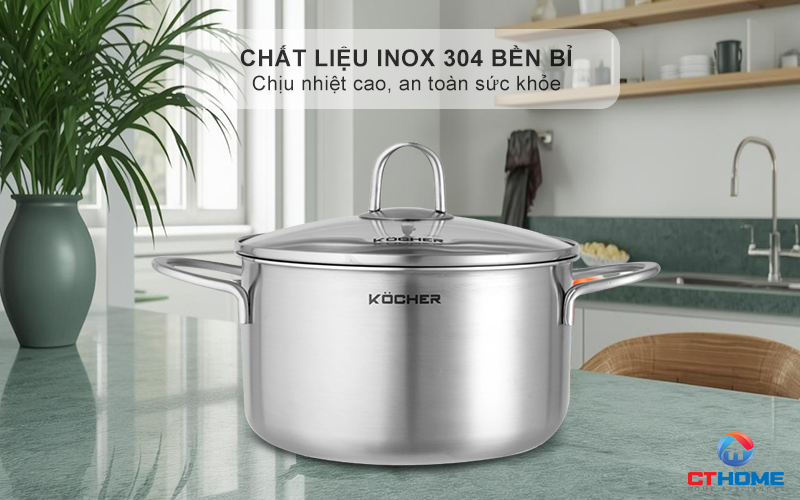 Chất liệu inox cao cấp