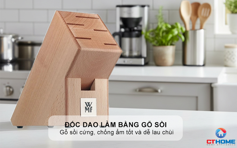 Đốc dao làm bằng gỗ sồi