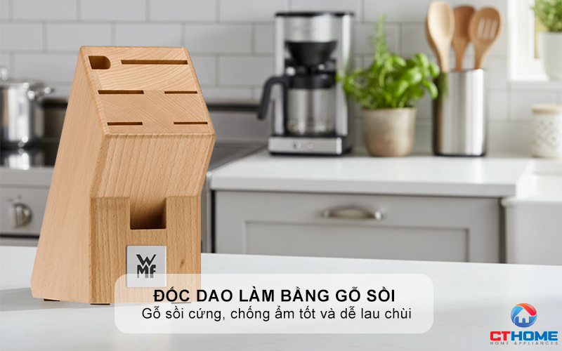 Đốc dao làm bằng gỗ sồi