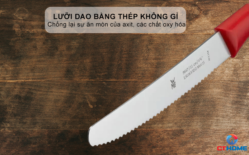 Lưỡi dao làm bằng thép không gỉ 