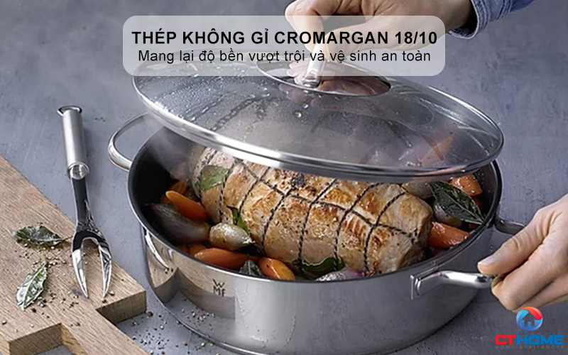 Chất liệu Cromargan chất lượng cao