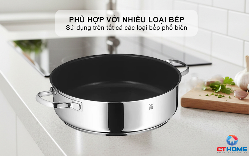 Phù hợp với nhiều loại bếp