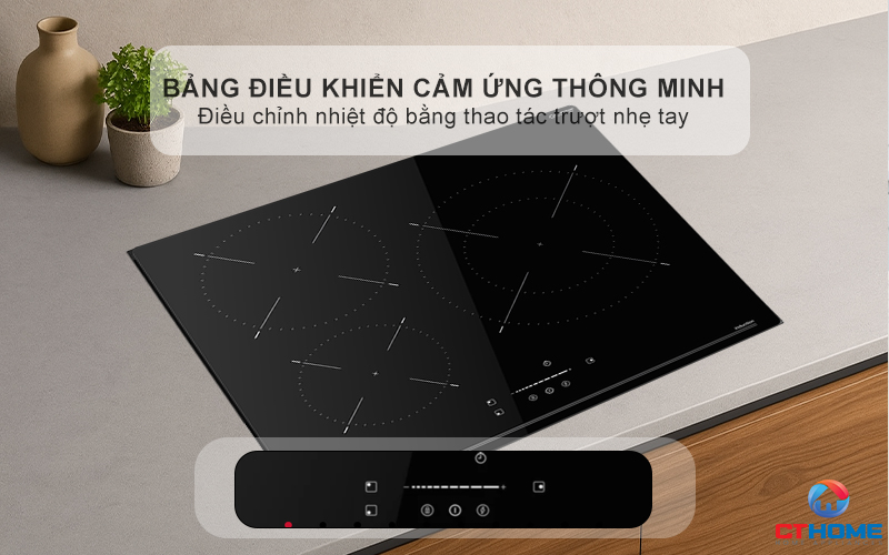 BẾP TỪ 3 VÙNG NẤU IBC 63110 SSM BK IBC63110SSMBK 4