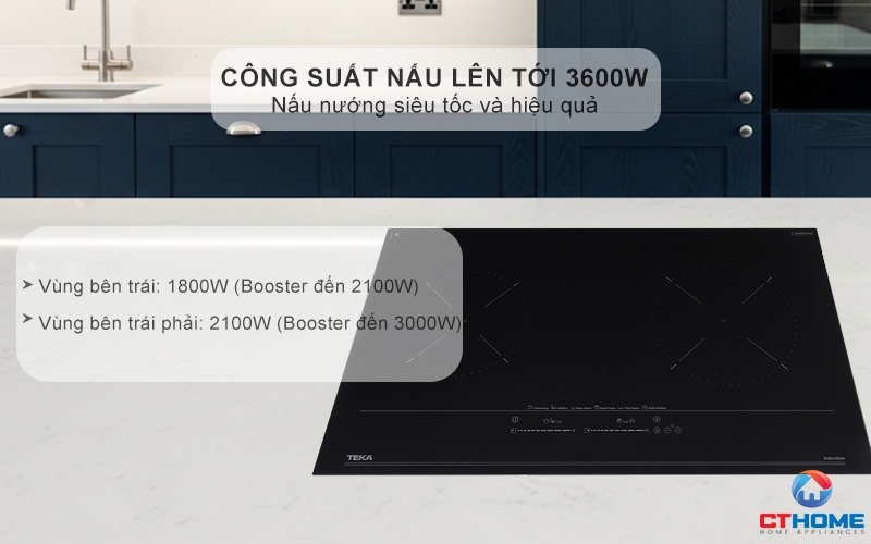 BẾP TỪ 2 VÙNG NẤU TEKA IZC 72610 MST BK IZC72610MSTBK 3