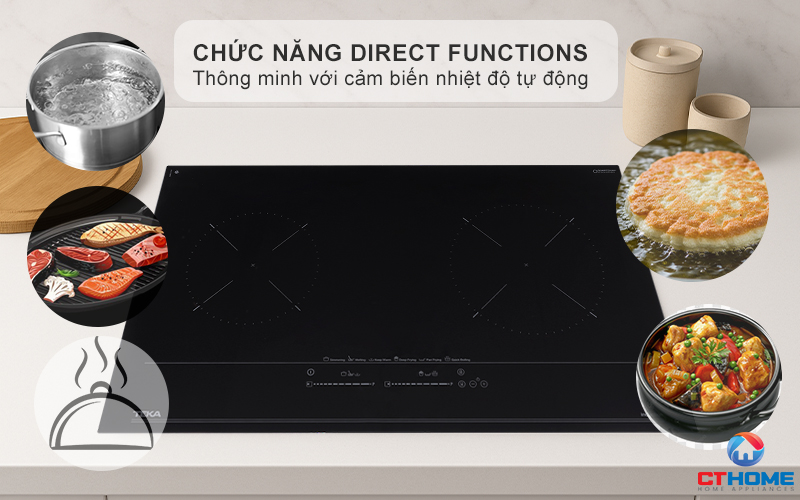 BẾP TỪ 2 VÙNG NẤU TEKA IZC 72610 MST BK IZC72610MSTBK 5