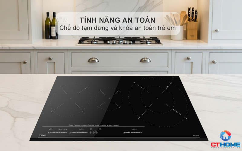 BẾP TỪ 3 VÙNG NẤU TEKA IZC 83620 MST BK  IZC83620MSTBK 9