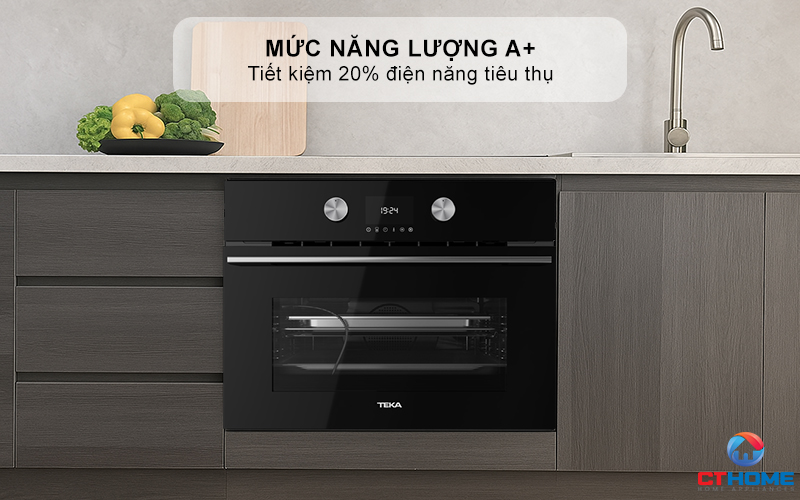 Mức năng lượng A+ tiết kiệm 20% điện năng tiêu thụ