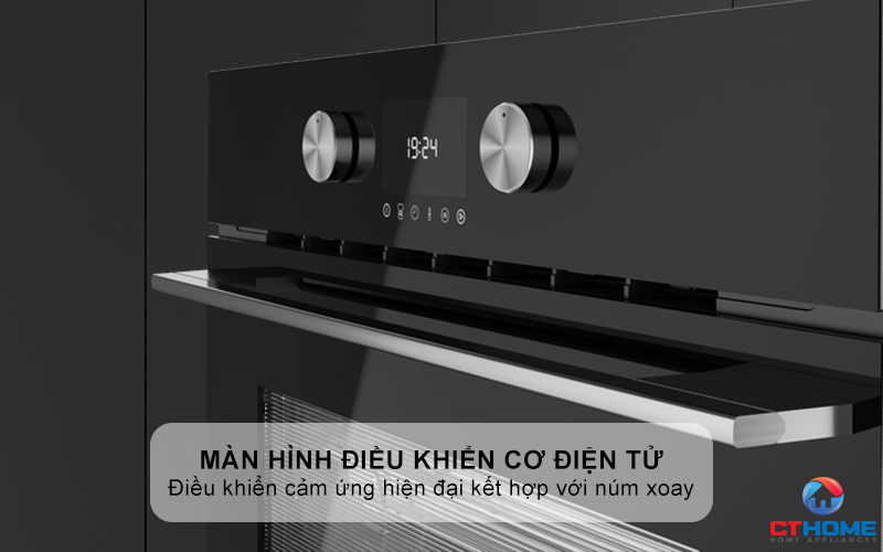 Màn hình điều khiển cảm ứng với núm xoay
