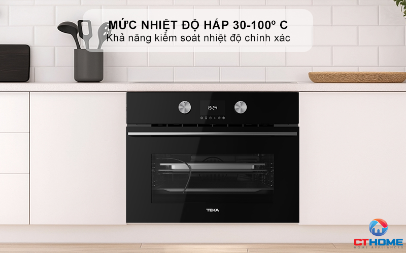Mức nhiệt độ hấp 30-100º C