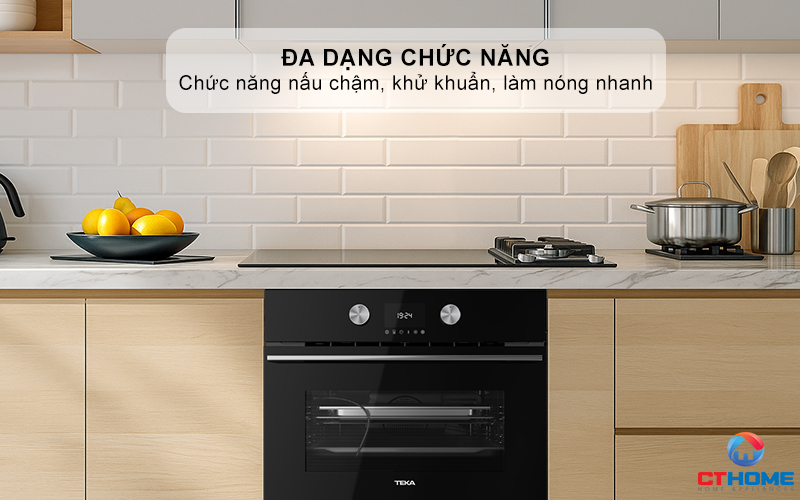 Chức năng nấu chậm, khử khuẩn, làm nóng nhanh