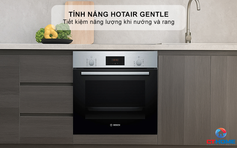 Hotair Gentle - tiết kiệm năng lượng khi nướng và rang