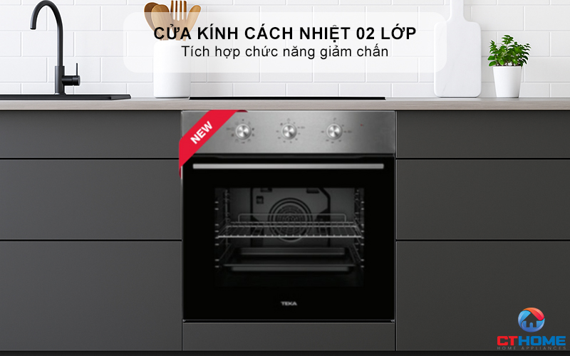 Cửa kính cách nhiệt 02 lớp tích hợp chức năng giảm chấn