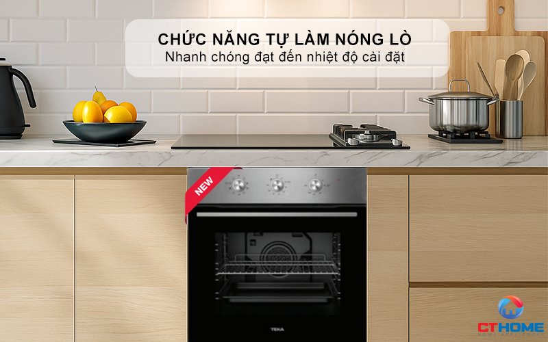Chức năng tự làm nóng lò