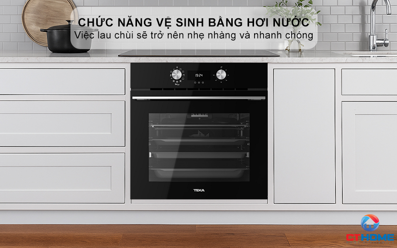 Chức năng vệ sinh bằng hơi nước Hydroclean PRO