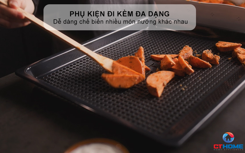 Phụ kiện đi kèm đa dạng
